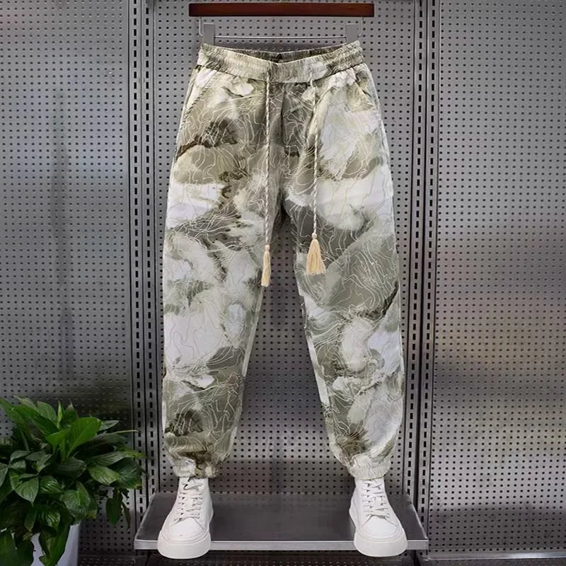 Cloudline Shadow Flow Drawstring Pants