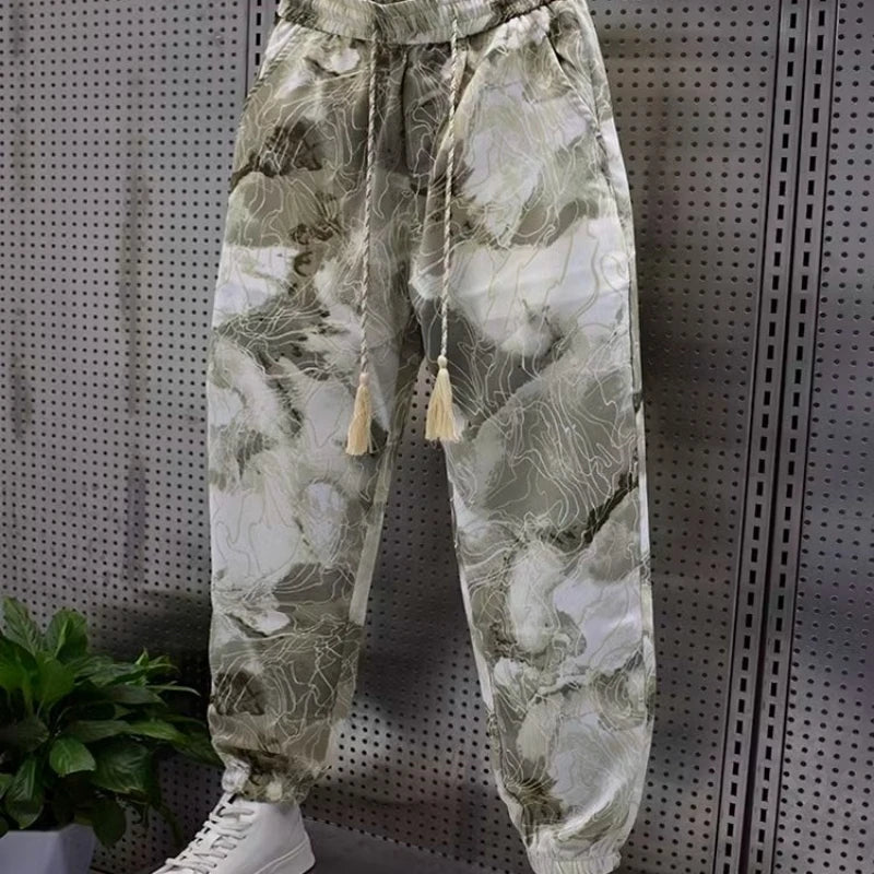 Cloudline Shadow Flow Drawstring Pants