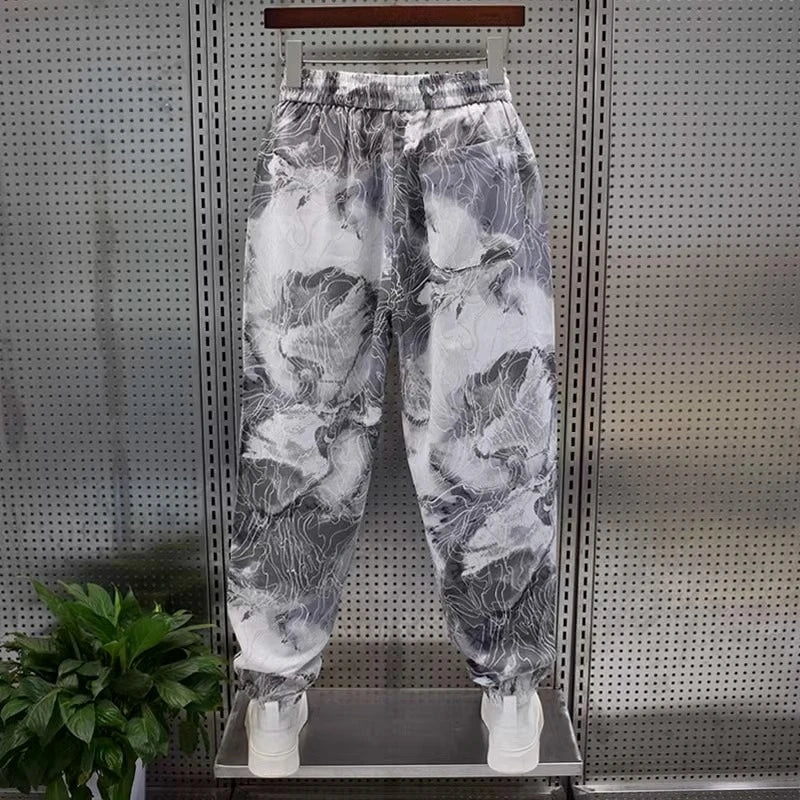 Cloudline Shadow Flow Drawstring Pants