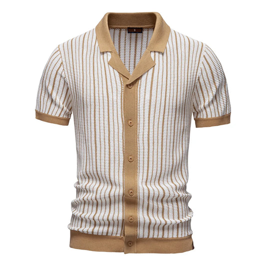 Milano Retro Knit Polo