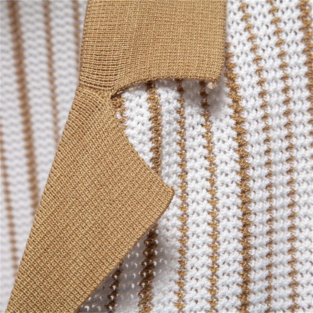 Milano Retro Knit Polo